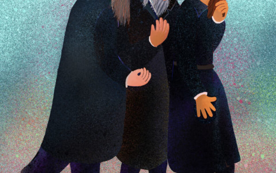 Three Men In Jerusalem