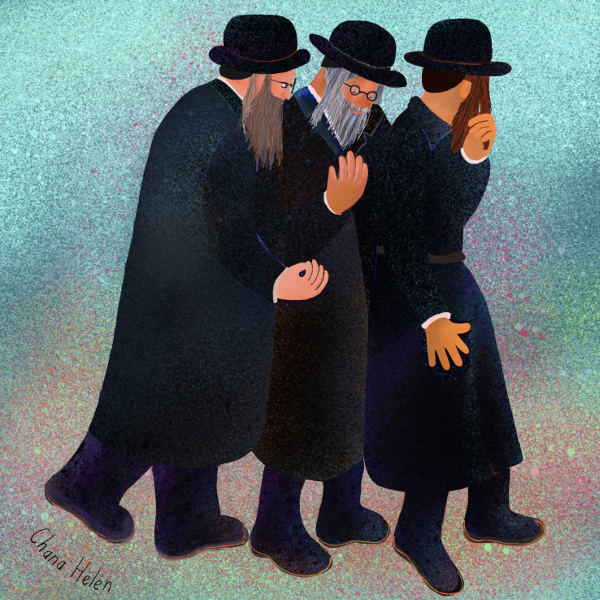 Three Men In Jerusalem